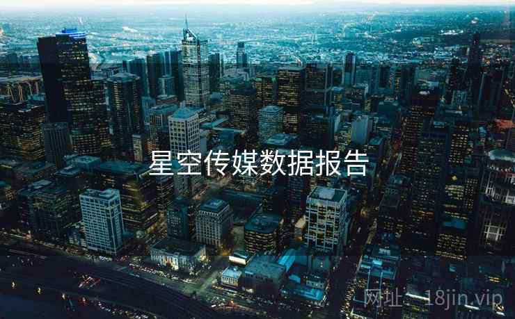 星空传媒数据报告