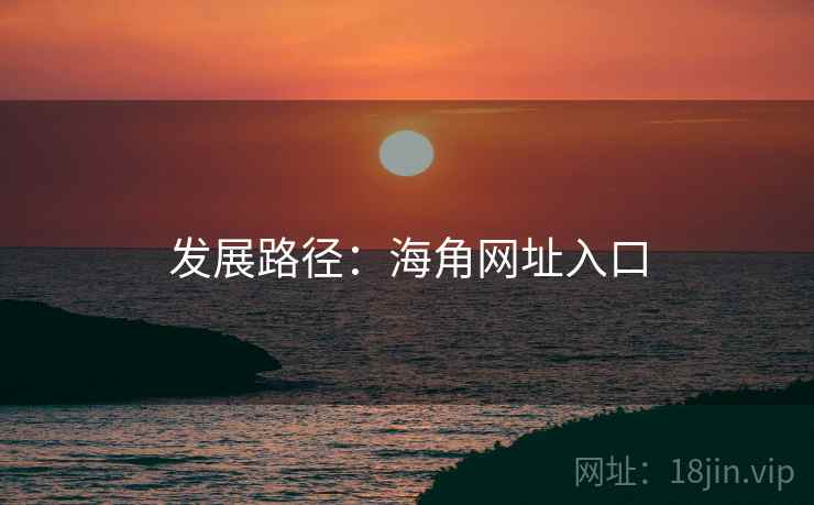 发展路径:海角网址入口