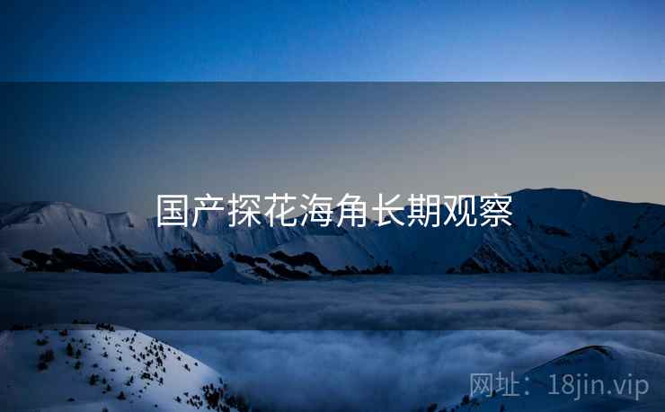 国产探花海角长期观察