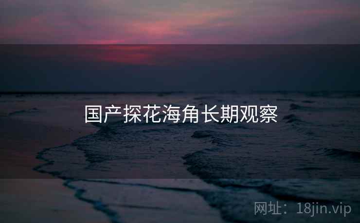 国产探花海角长期观察