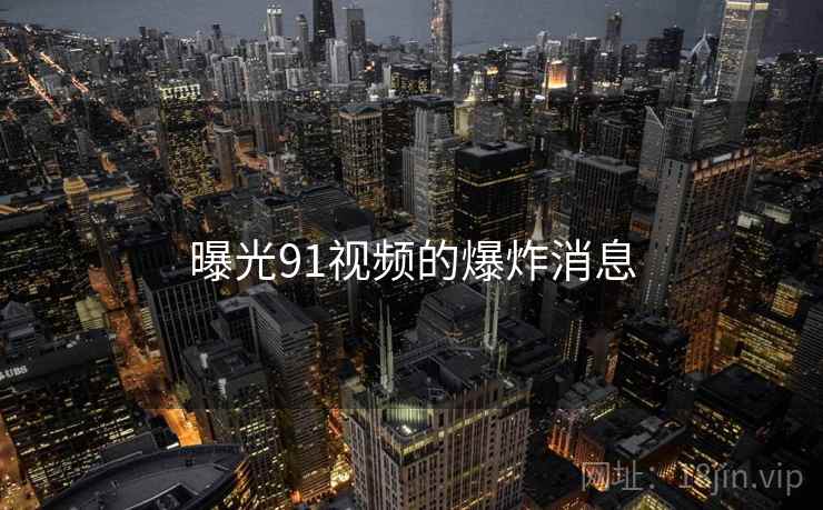 曝光91视频的爆炸消息