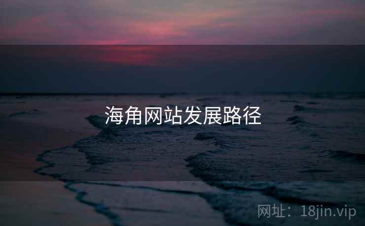 海角网站发展路径