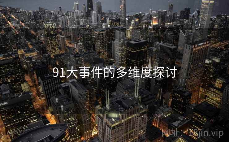 91大事件的多维度探讨