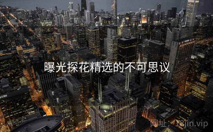 曝光探花精选的不可思议